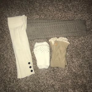 Leg warmers/boot cuffs